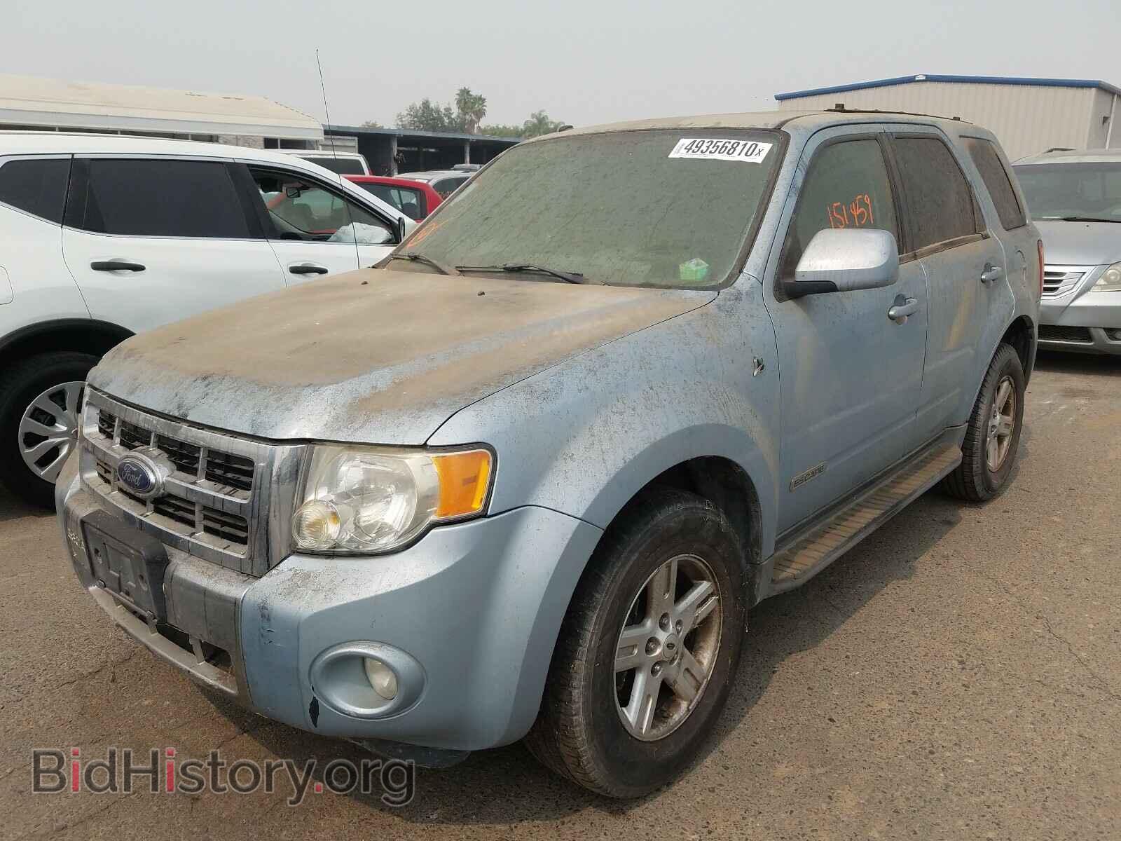 2008 FORD ESCAPE - VIN: 1FMCU49H28KD07425 - Фото 2