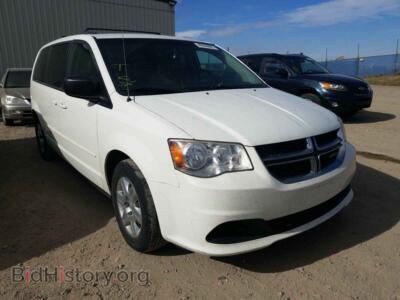 2011 Dodge CARAVAN Grand Cara, white — VIN 2D4RN4DG0BR787650, Copart