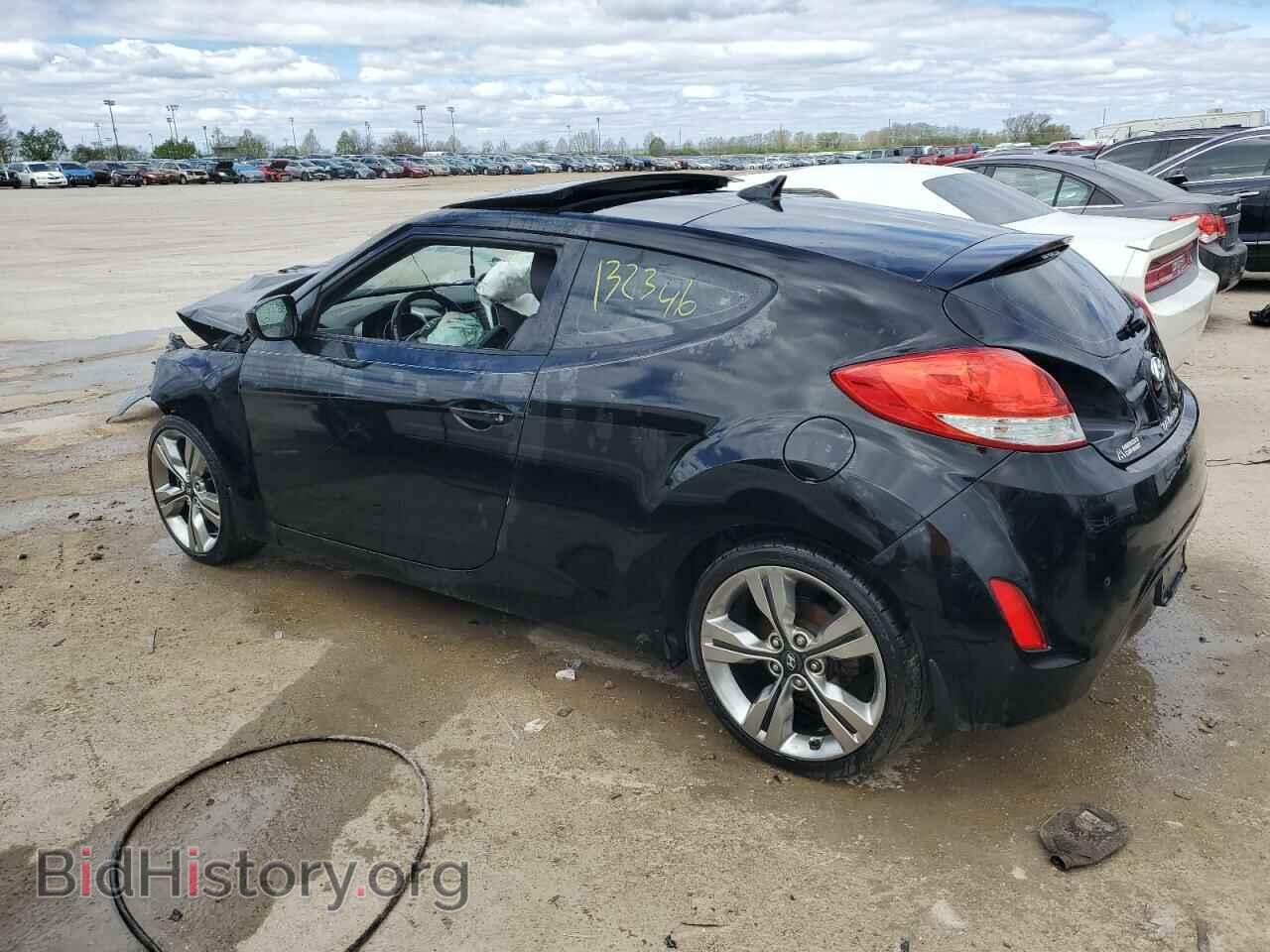 2013 HYUNDAI VELOSTER - VIN: KMHTC6AD2DU093008 - Фото 2