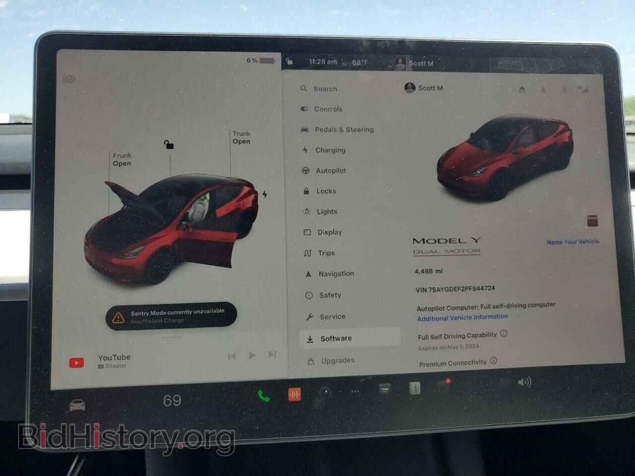 2023 TESLA MODEL Y - VIN: 7SAYGDEF2PF944724 - Фото 9