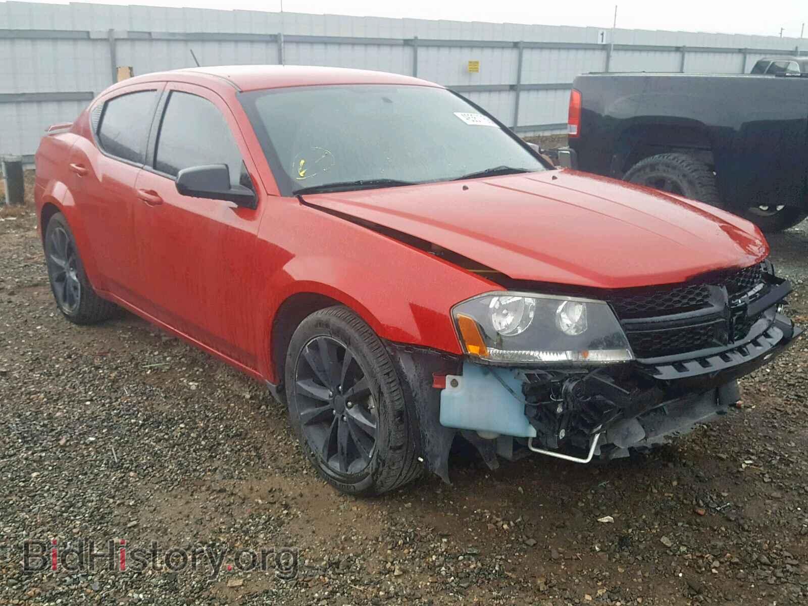 Photo 1C3CDZAG2DN749901 - DODGE AVENGER 2013