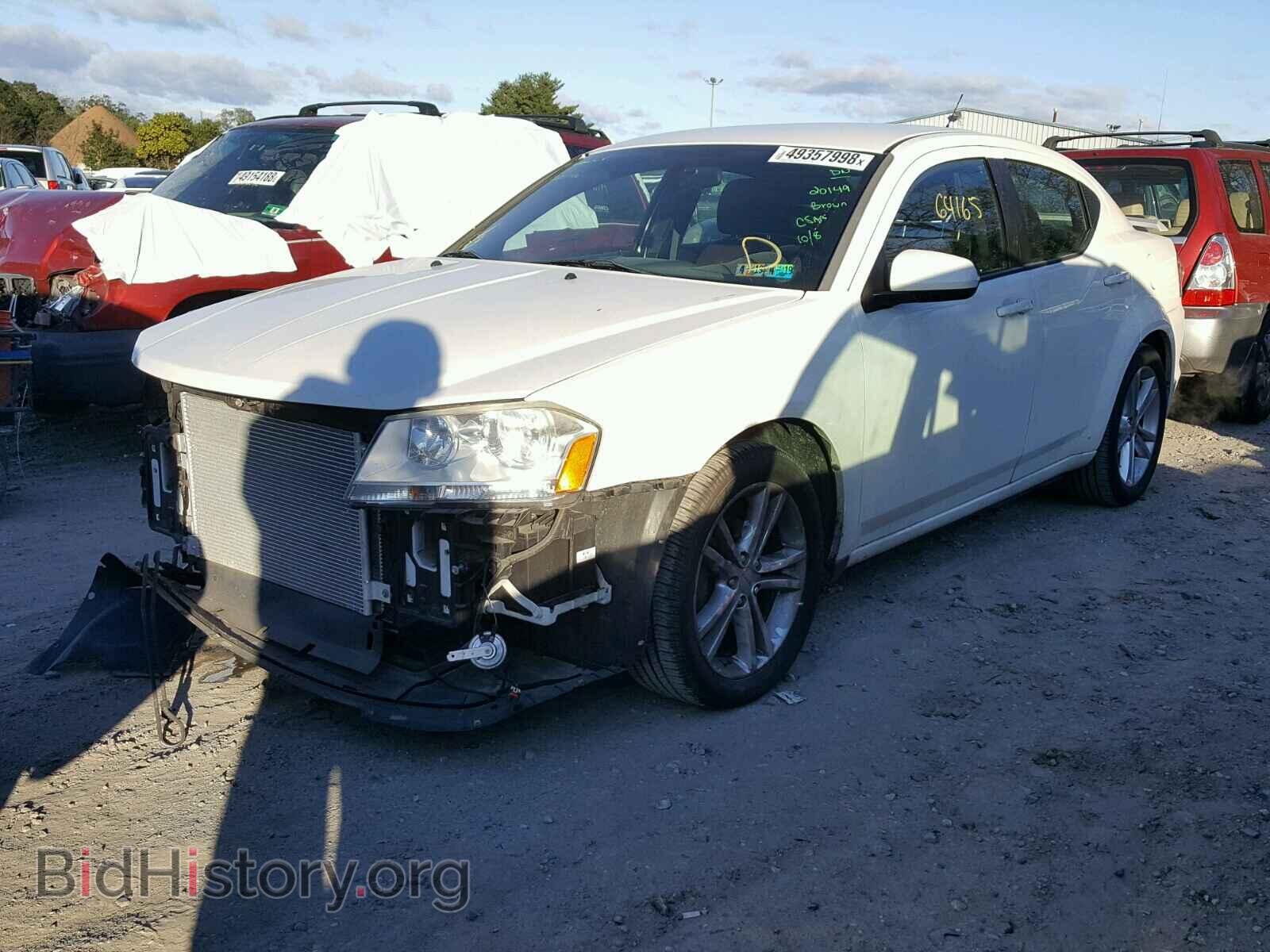 2011 DODGE AVENGER - VIN: 1B3BD1FG4BN507918 - Фото 2