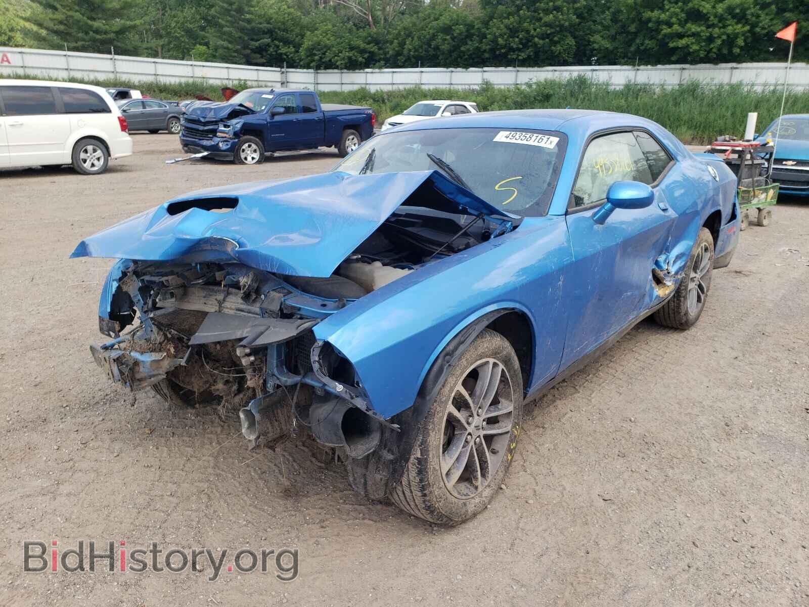 2019 DODGE CHALLENGER - VIN: 2C3CDZKG9KH541745 - Фото 2