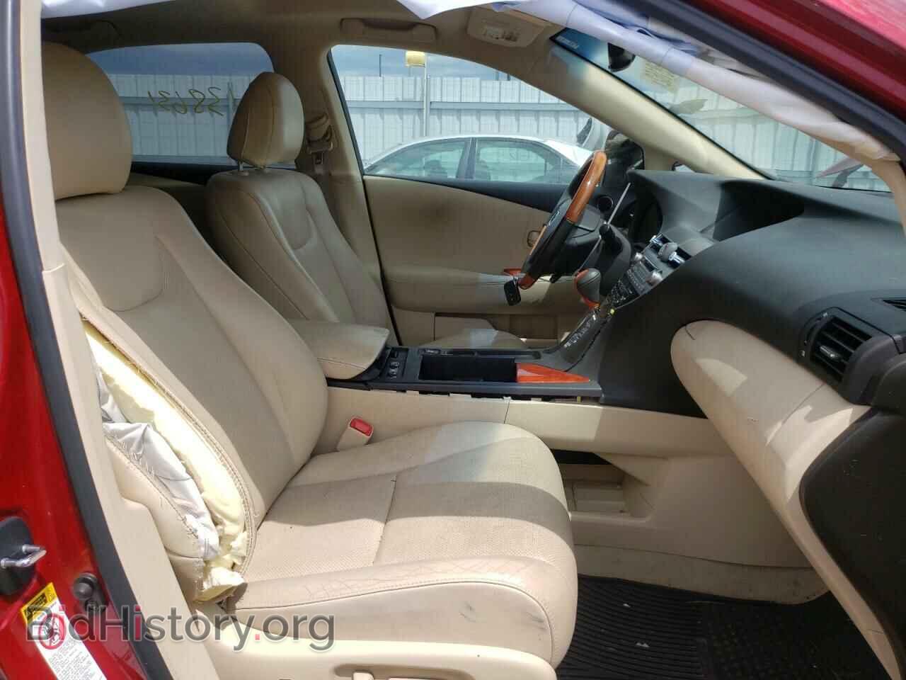 2010 LEXUS RX350 - VIN: 2T2BK1BA6AC028175 - Фото 5