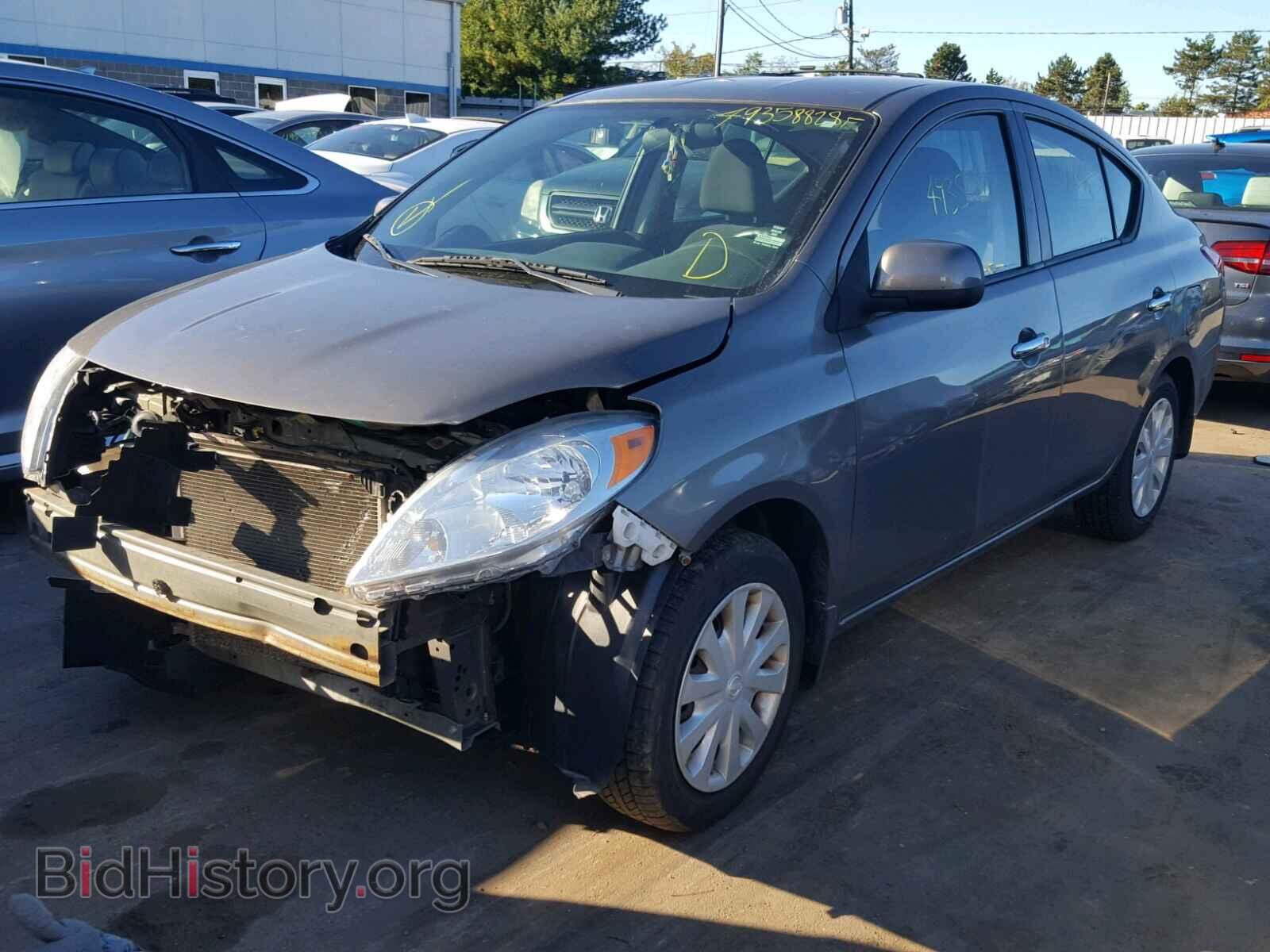2012 NISSAN VERSA - VIN: 3N1CN7AP4CL894517 - Фото 2