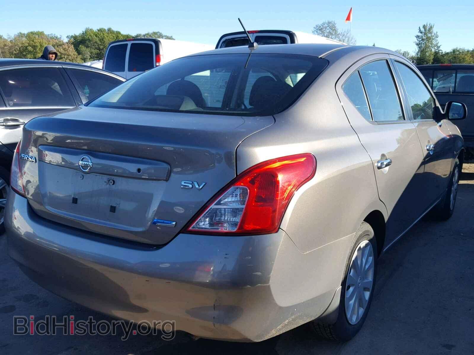 2012 NISSAN VERSA - VIN: 3N1CN7AP4CL894517 - Фото 4