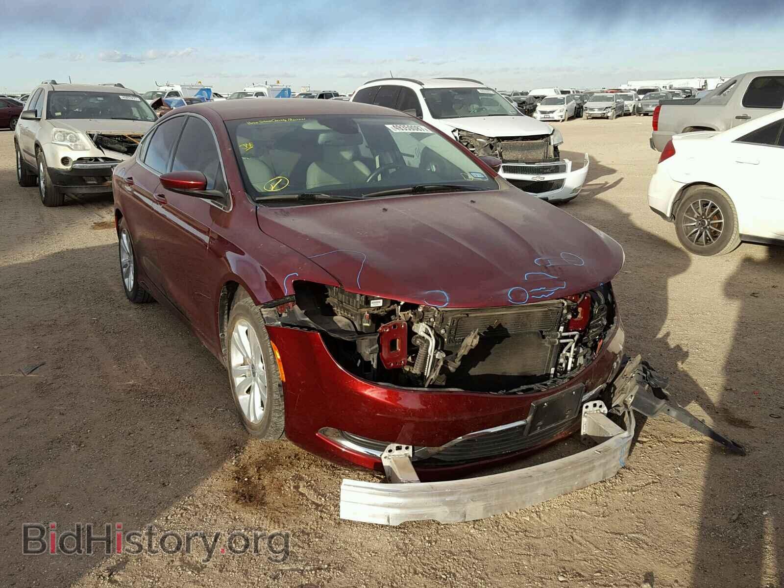 Фотография 1C3CCCAB7FN699925 - CHRYSLER 200 2015