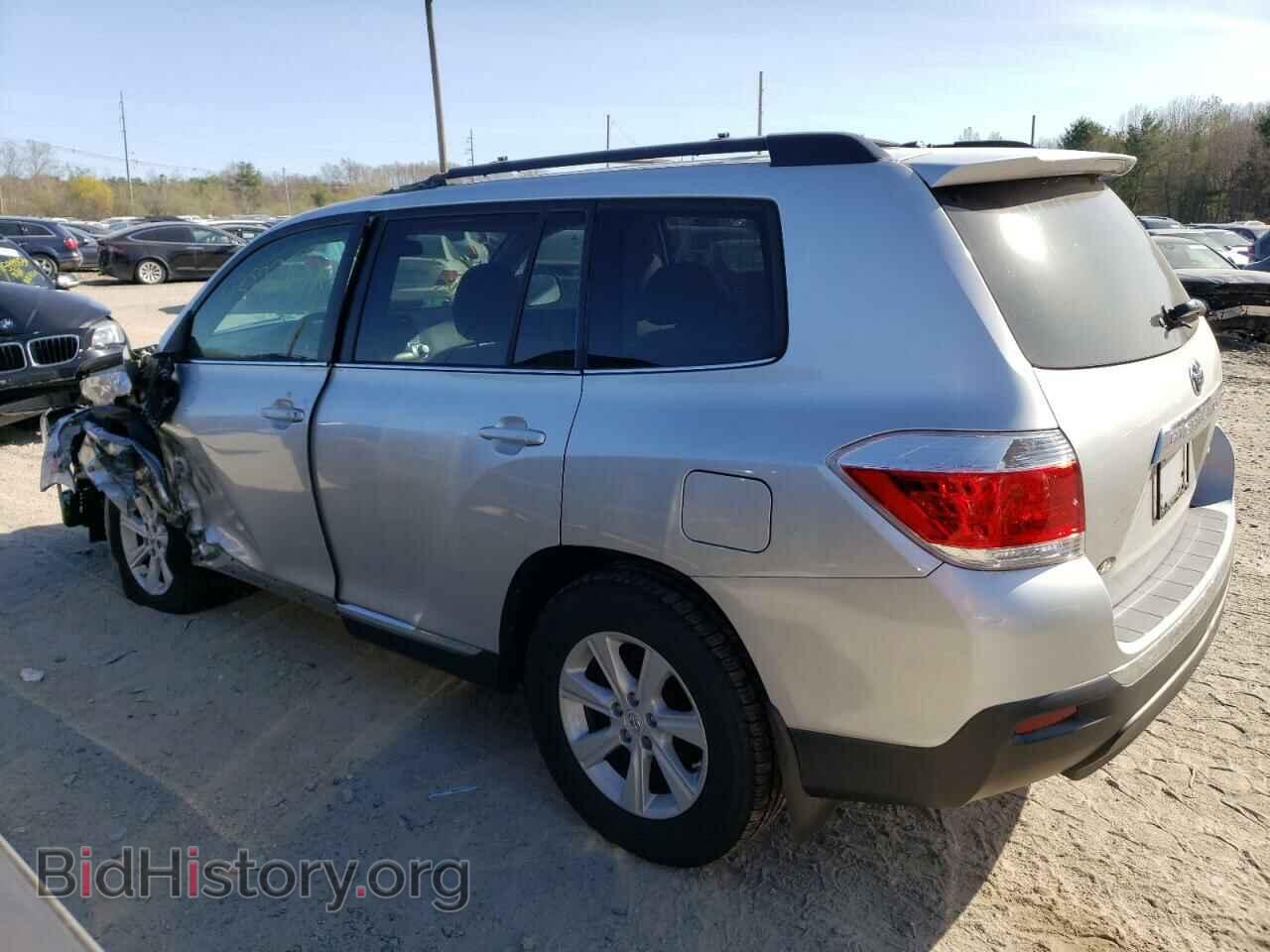 2012 TOYOTA HIGHLANDER - VIN: 5TDBK3EH4CS128343 - Фото 2