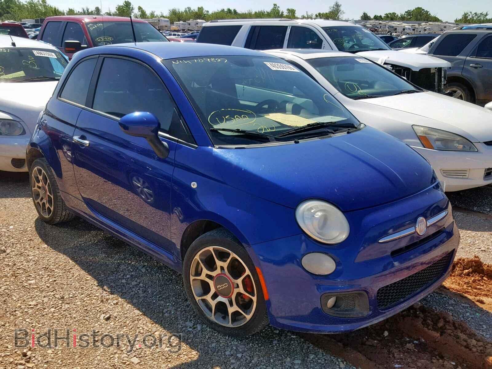 Фотография 3C3CFFBR6CT109827 - FIAT 500 2012