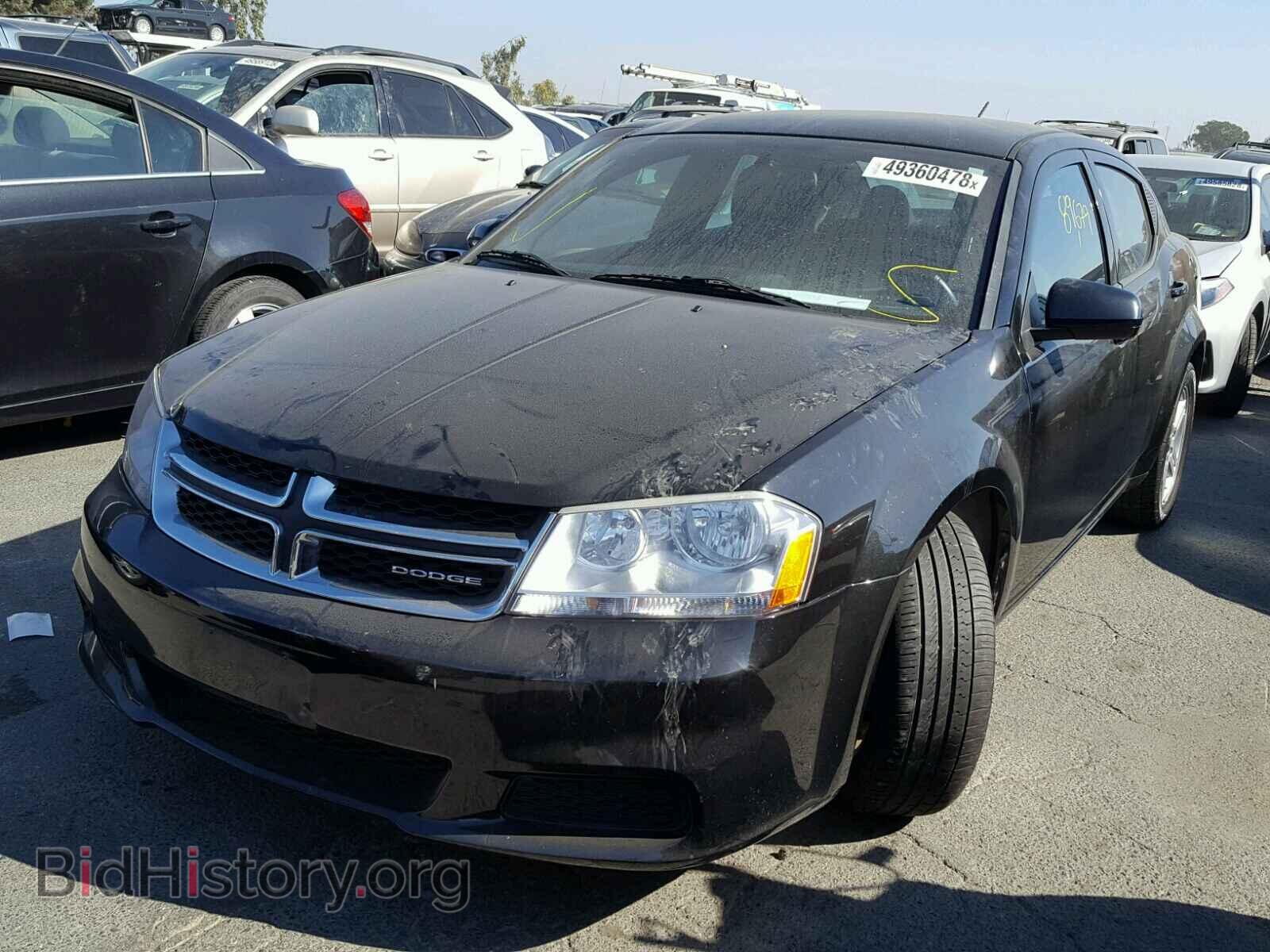 2012 DODGE AVENGER - VIN: 1C3CDZCB4CN165967 - Фото 2