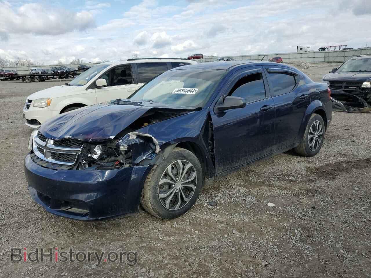 Photo 1C3CDZAB8DN631596 - DODGE AVENGER 2013