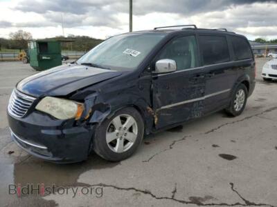 2011 Chrysler MINIVAN Touring L, blue — VIN 2A4RR8DG8BR682020, Copart