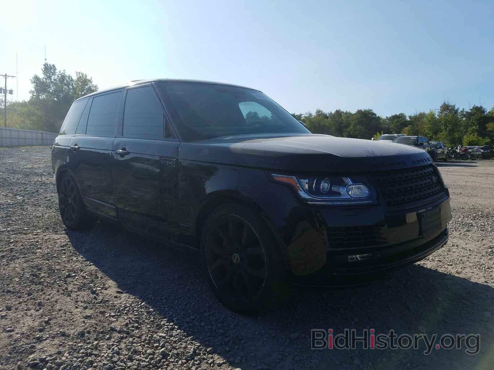 Photo SALGS3EF2GA296434 - LAND ROVER RANGEROVER 2016