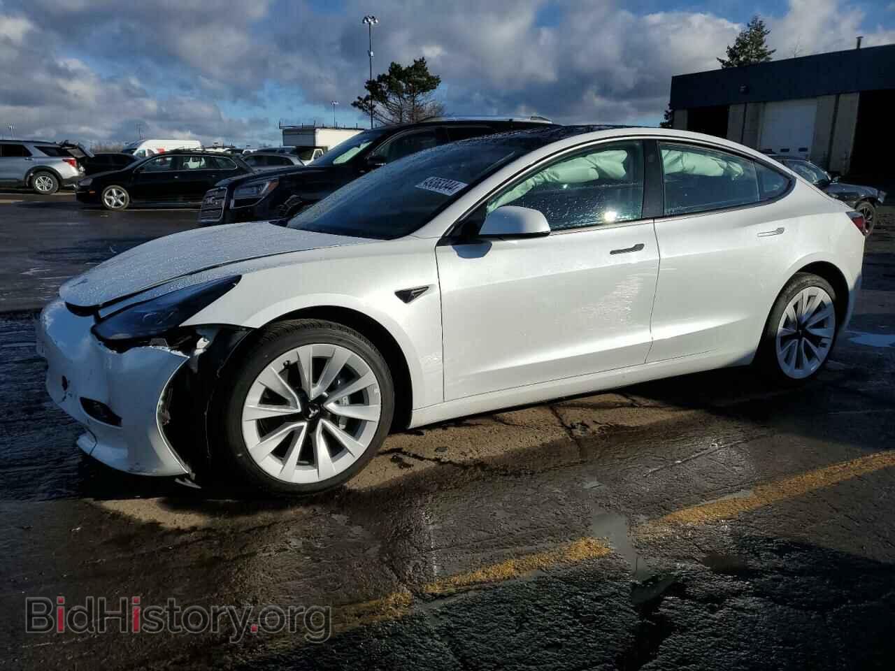 Photo 5YJ3E1EA0NF188078 - TESLA MODEL 3 2022