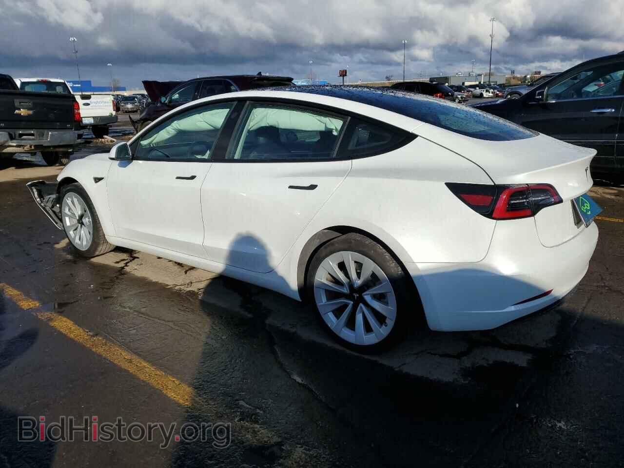 2022 TESLA MODEL 3 - VIN: 5YJ3E1EA0NF188078 - Photo 2