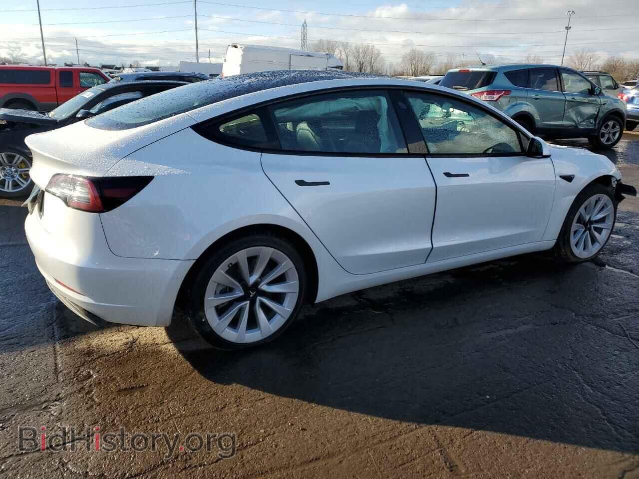 2022 TESLA MODEL 3 - VIN: 5YJ3E1EA0NF188078 - Photo 3