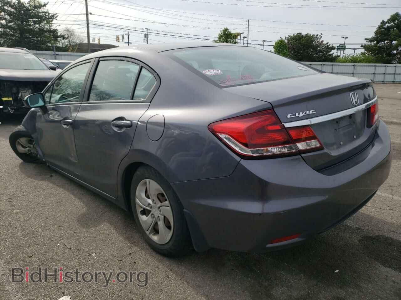2014 HONDA CIVIC - VIN: 2HGFB2F5XEH540351 - Фото 2