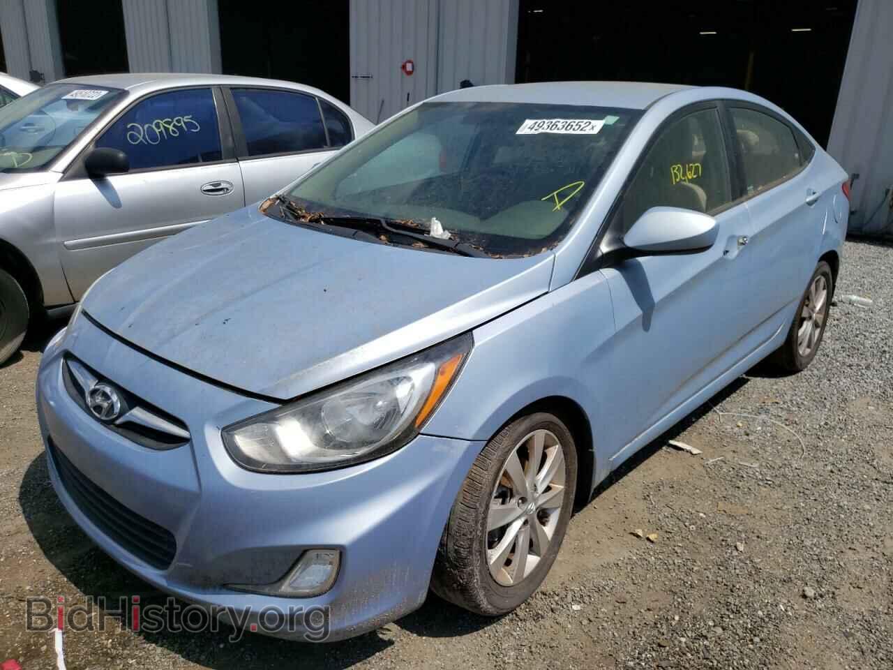 2013 HYUNDAI ACCENT - VIN: KMHCU4AE3DU305540 - Фото 2