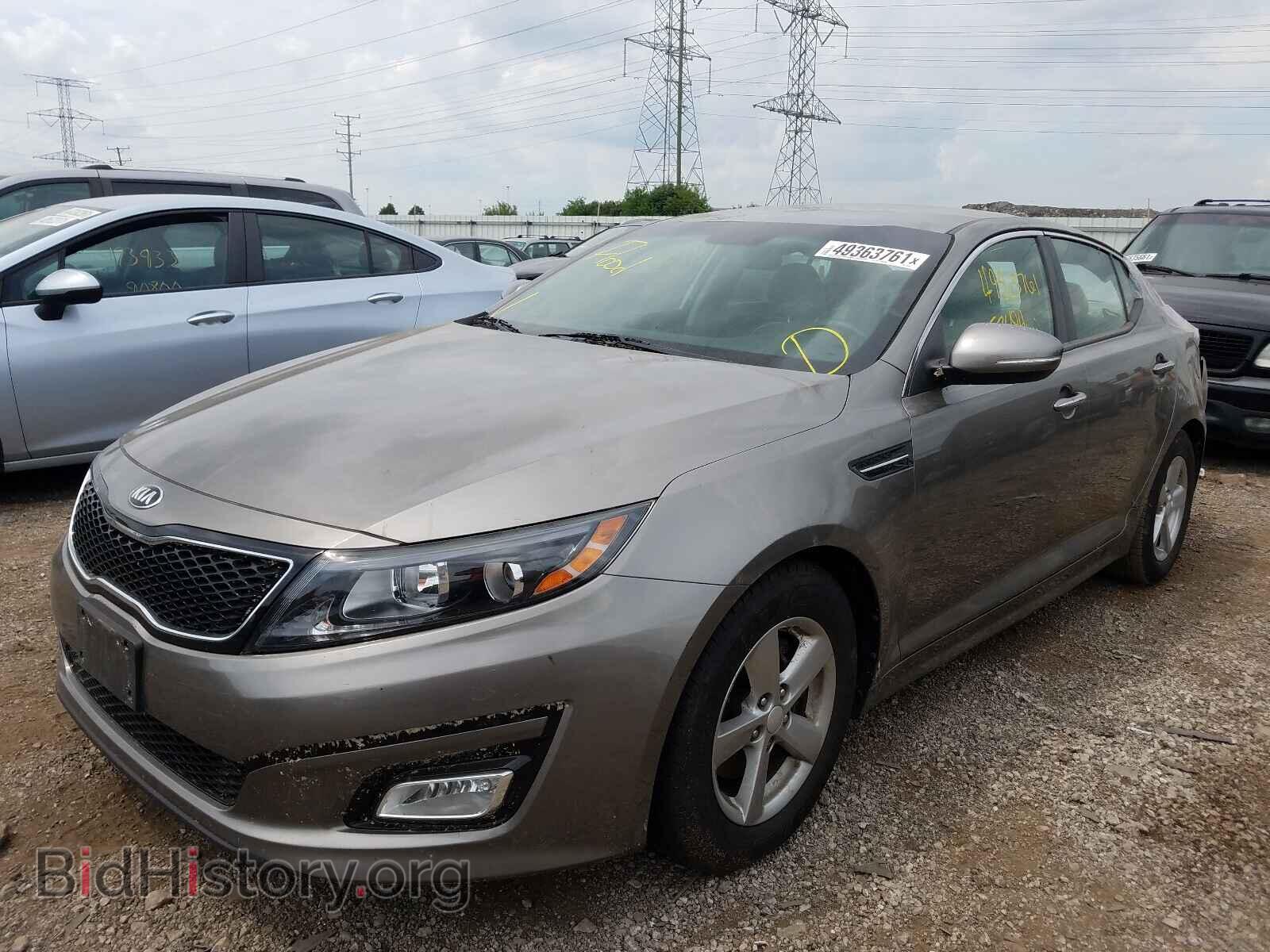 2014 KIA OPTIMA - VIN: 5XXGM4A71EG296030 - Фото 2