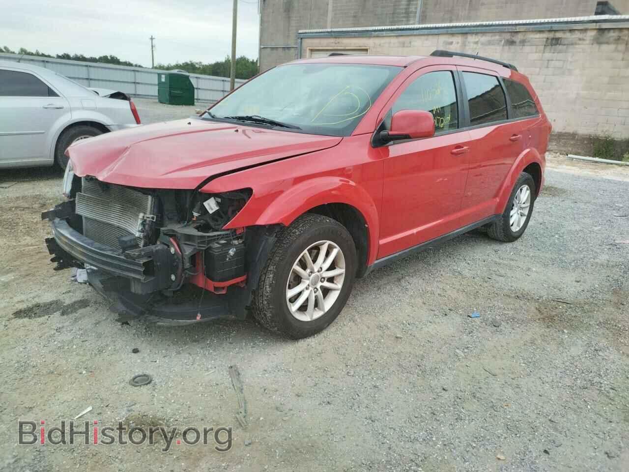 2014 DODGE JOURNEY - VIN: 3C4PDCBB3ET280820 - Фото 2