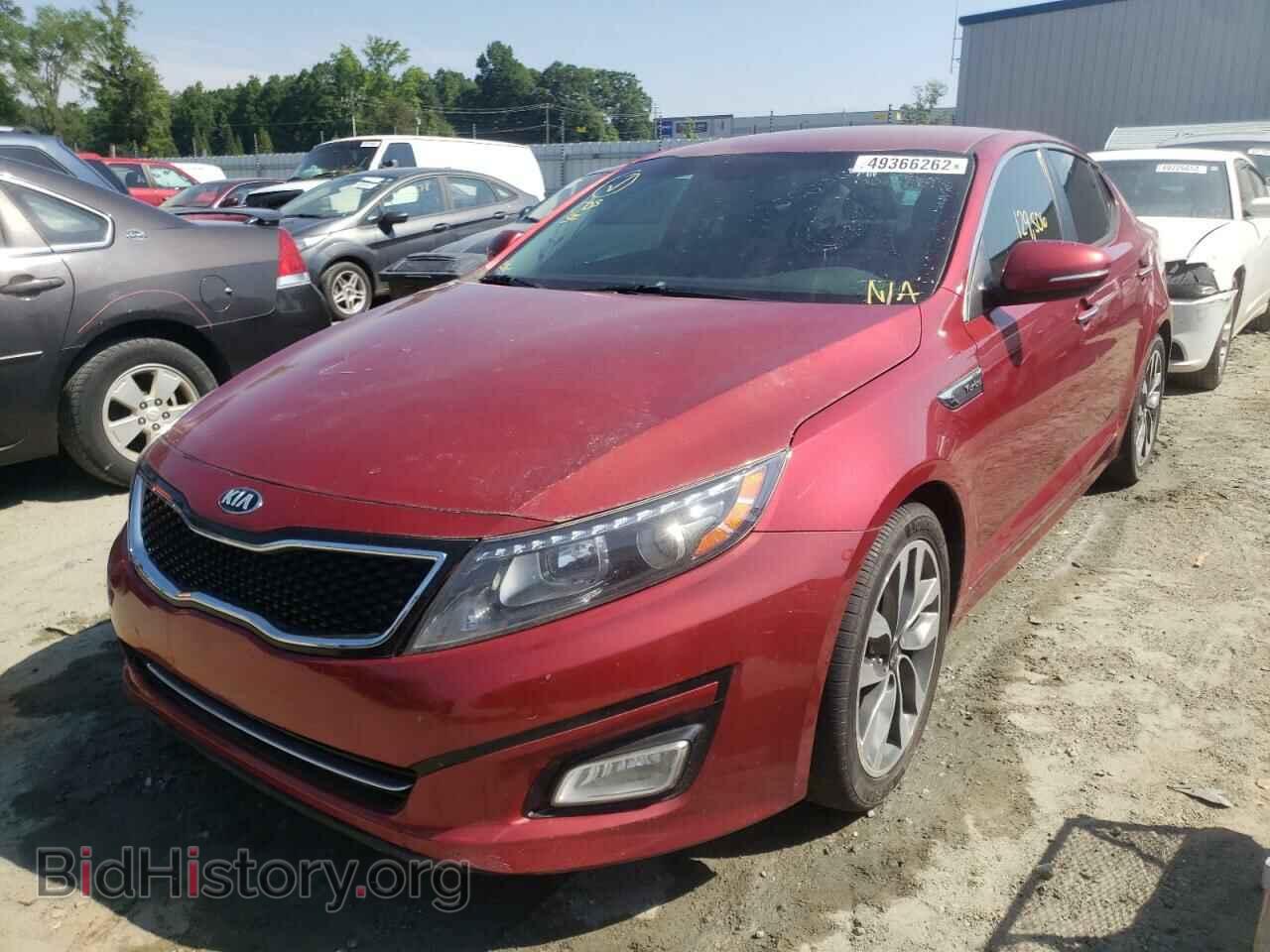2015 KIA OPTIMA - VIN: 5XXGR4A64FG514018 - Фото 2