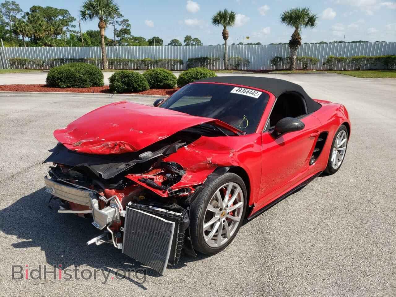 2017 PORSCHE BOXSTER - VIN: WP0CB2A87HS240976 - Фото 2