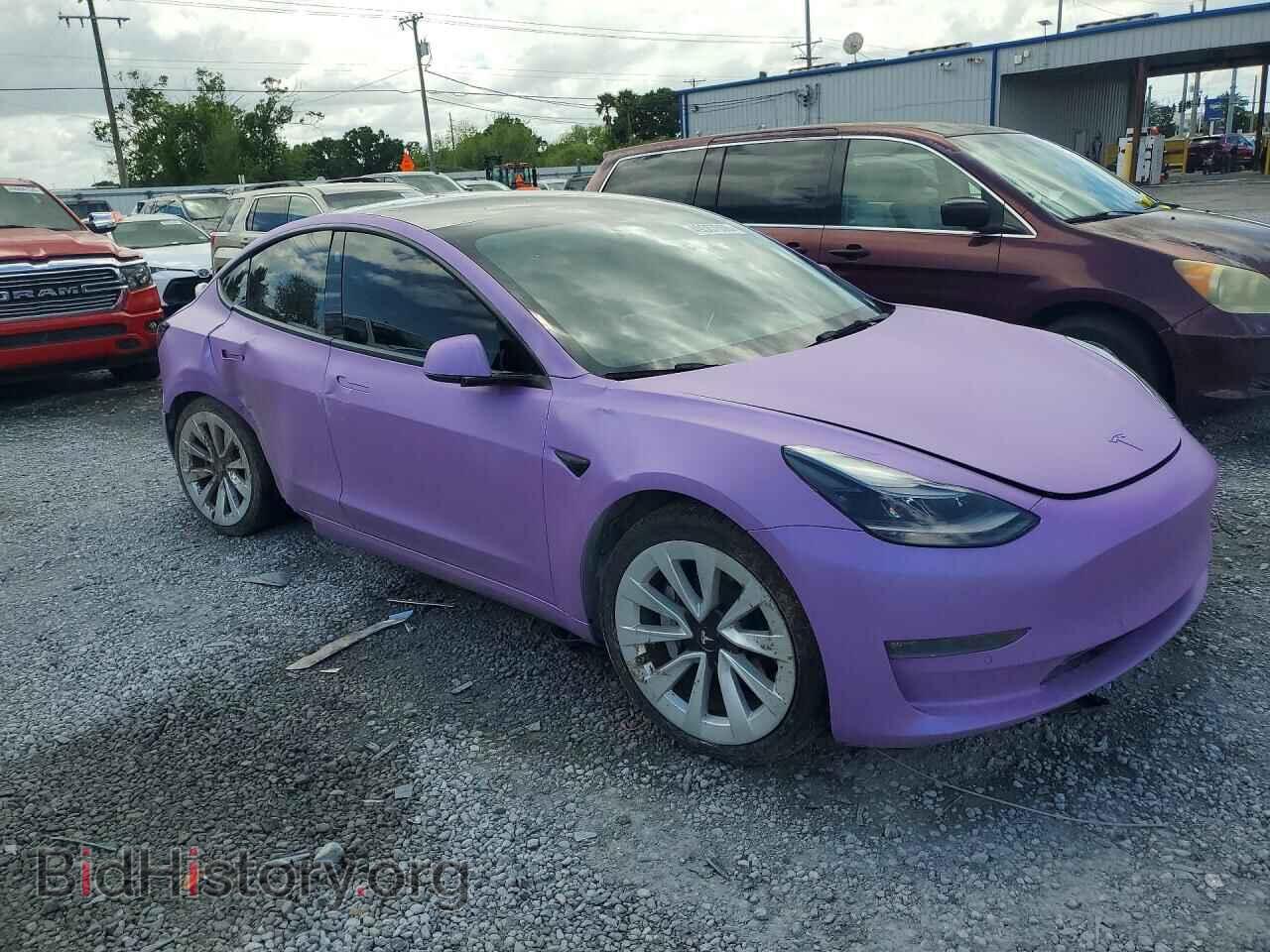 2022 TESLA MODEL 3 - VIN: 5YJ3E1EB2NF186079 - Фото 4