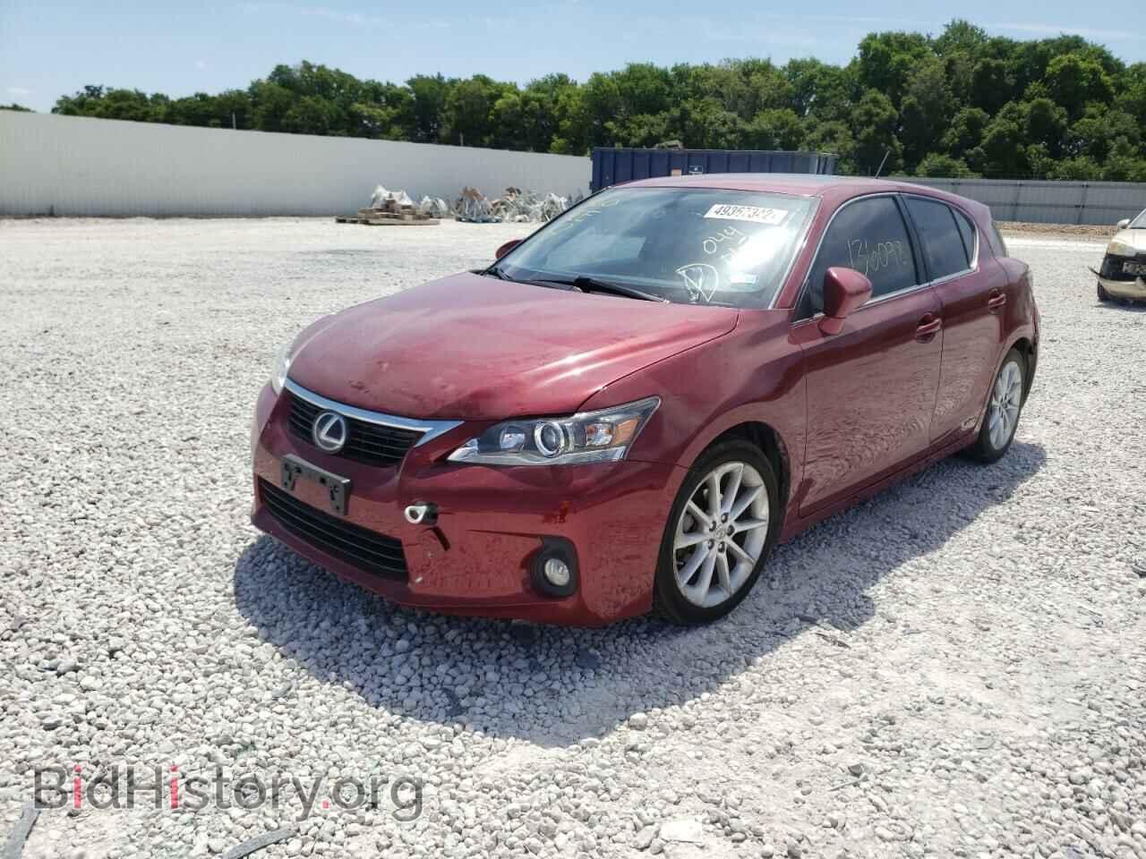 2011 LEXUS CT 200 - VIN: JTHKD5BH4B2044067 - Фото 2