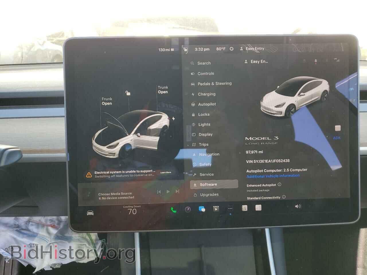 2018 TESLA MODEL 3 - VIN: 5YJ3E1EA1JF052438 - Фото 9