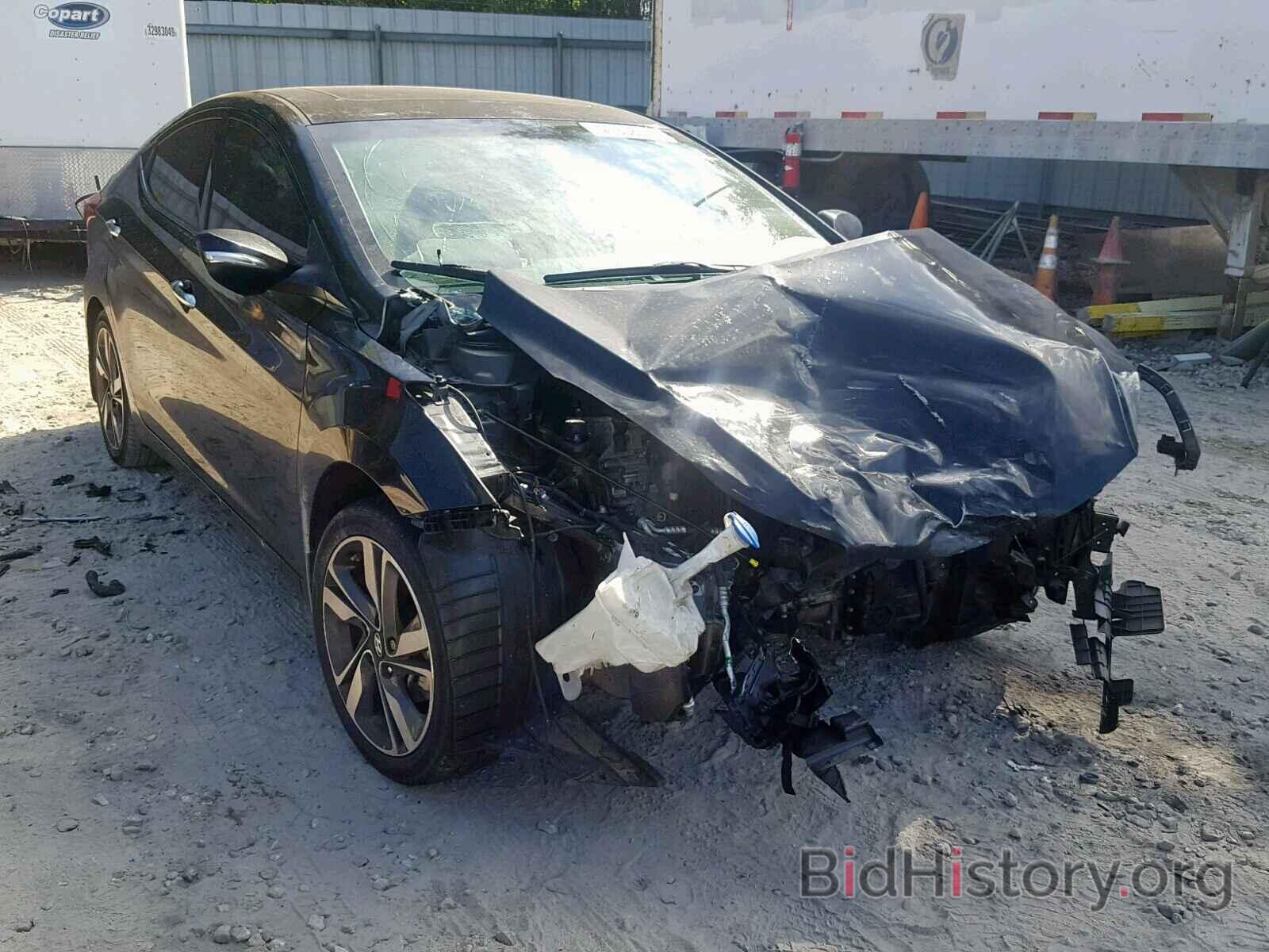 Photo KMHDH4AE3EU107762 - HYUNDAI ELANTRA 2014