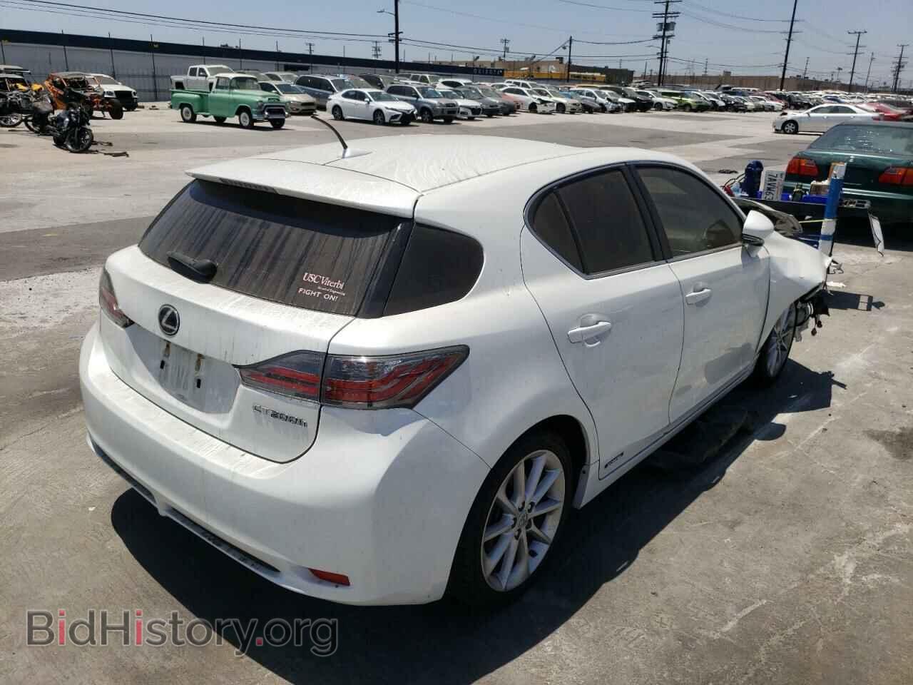 2013 LEXUS CT 200 - VIN: JTHKD5BH7D2151360 - Фото 4