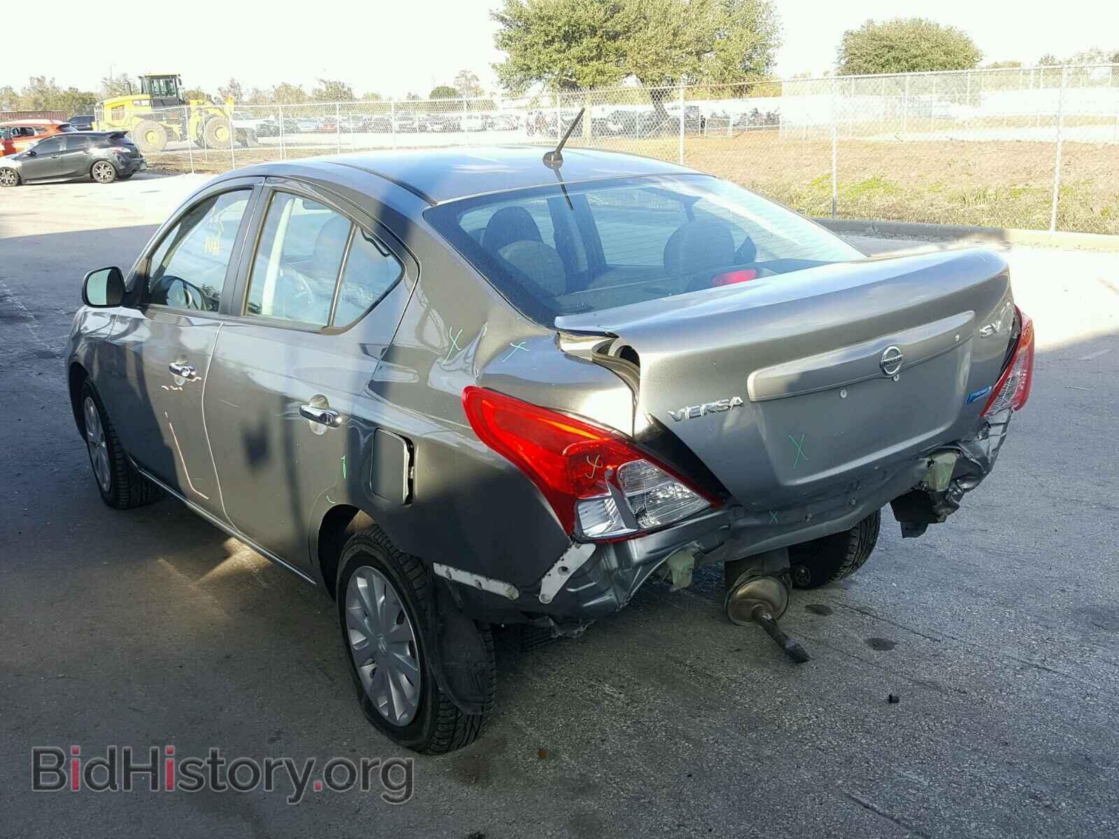 2012 NISSAN VERSA - VIN: 3N1CN7AP5CL820152 - Фото 3