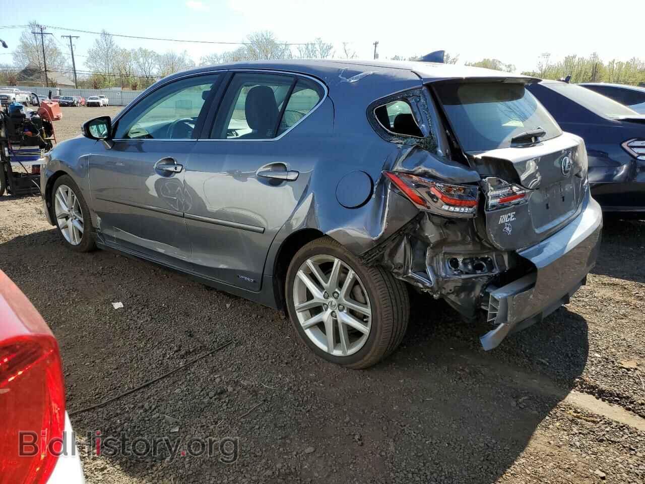 2014 LEXUS CT 200 - VIN: JTHKD5BH4E2185385 - Фото 2