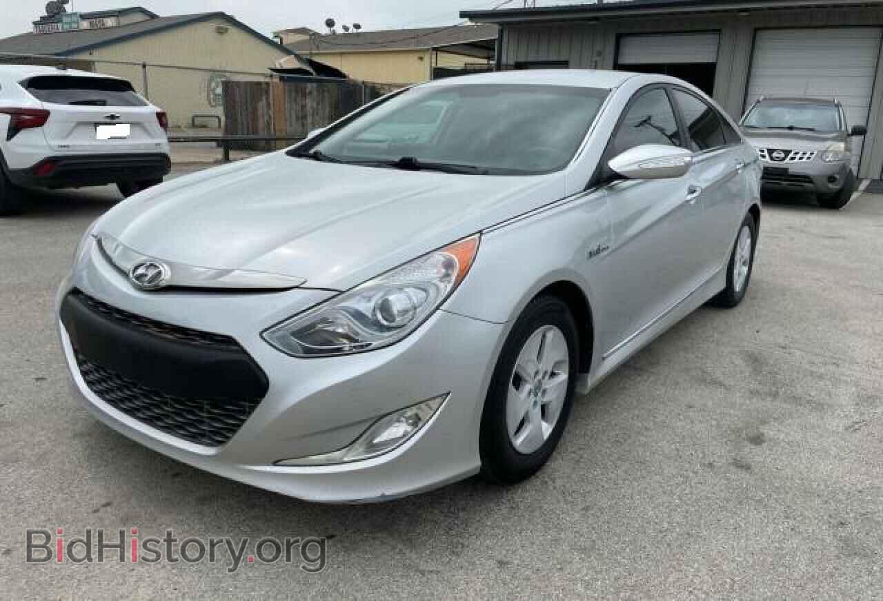 2012 HYUNDAI SONATA - VIN: KMHEC4A41CA044525 - Фото 2