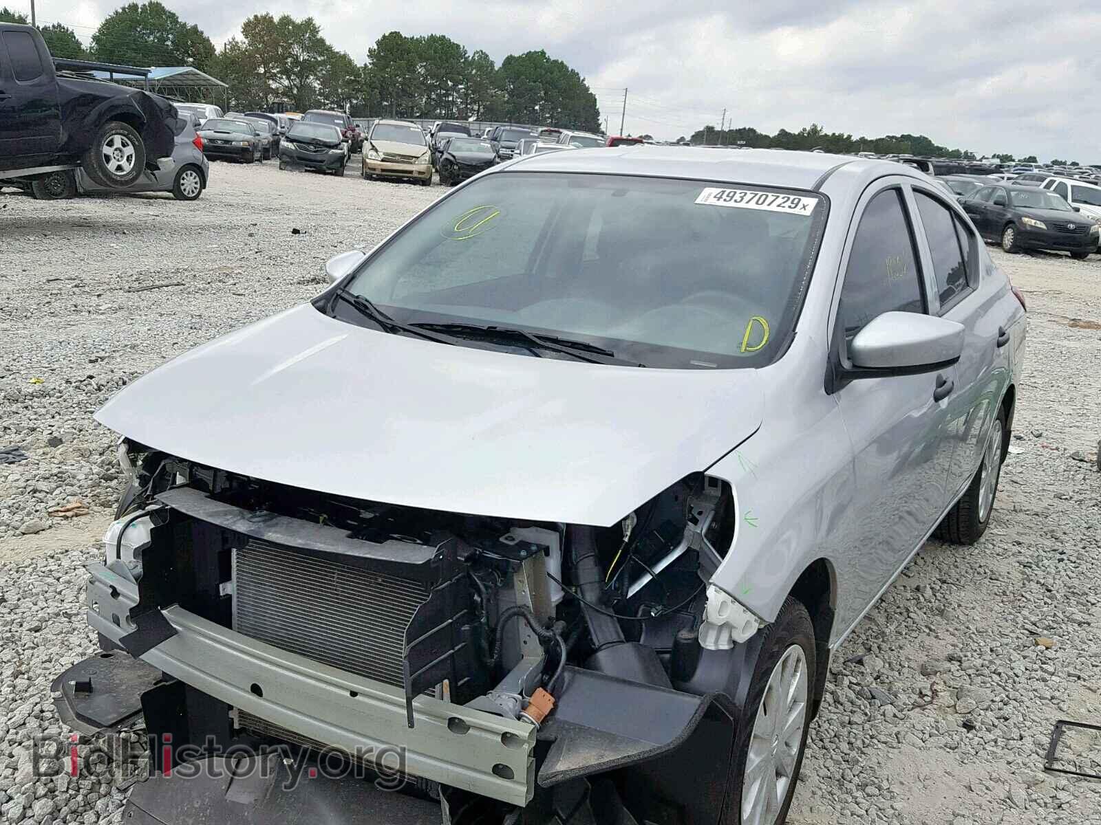 2019 NISSAN VERSA - VIN: 3N1CN7AP3KL843797 - Фото 2