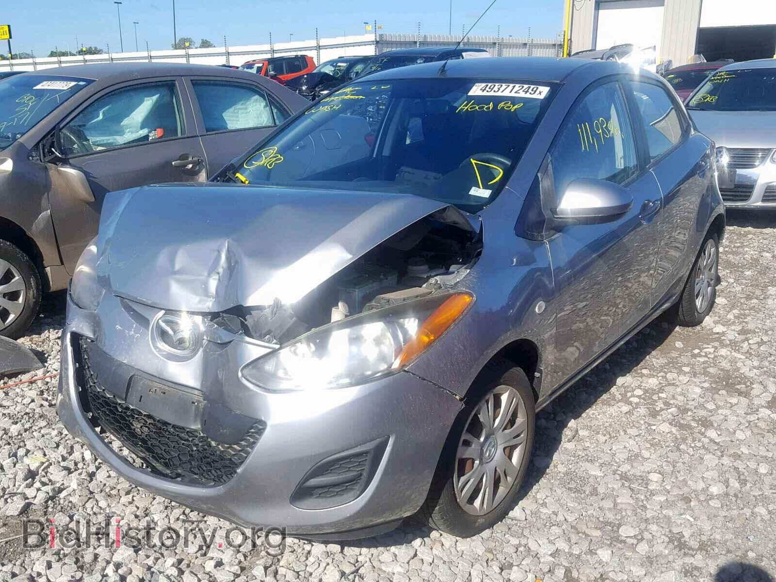 2012 MAZDA 2 - VIN: JM1DE1KY3C0135019 - Photo 2