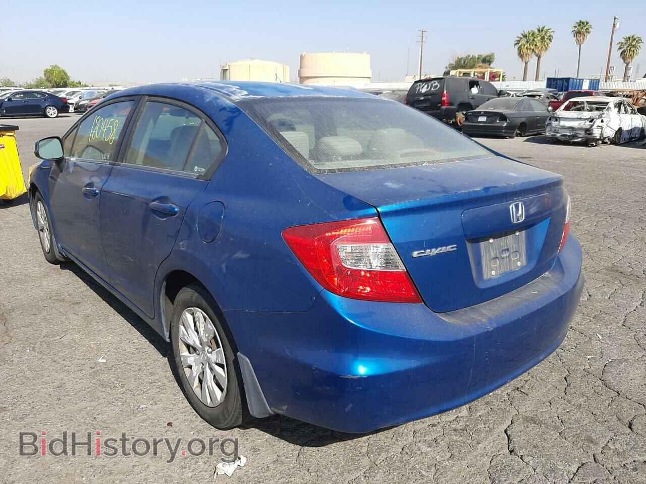 2012 HONDA CIVIC - VIN: 2HGFB2F56CH532809 - Фото 3