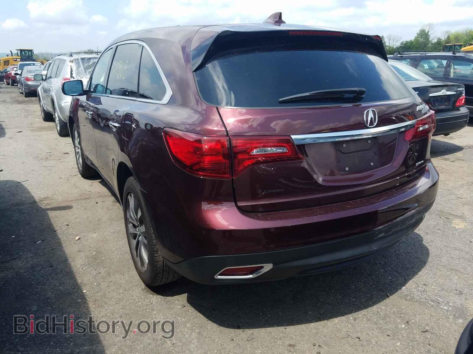2016 ACURA MDX - VIN: 5FRYD4H40GB044046 - Фото 3
