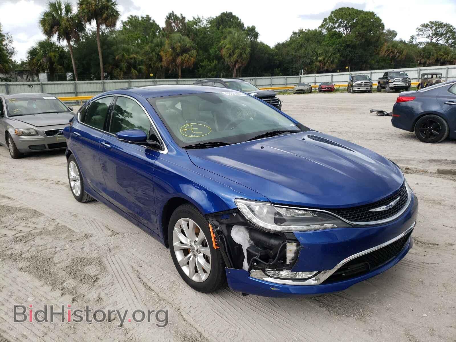 Фотография 1C3CCCCG4GN122926 - CHRYSLER 200 2016