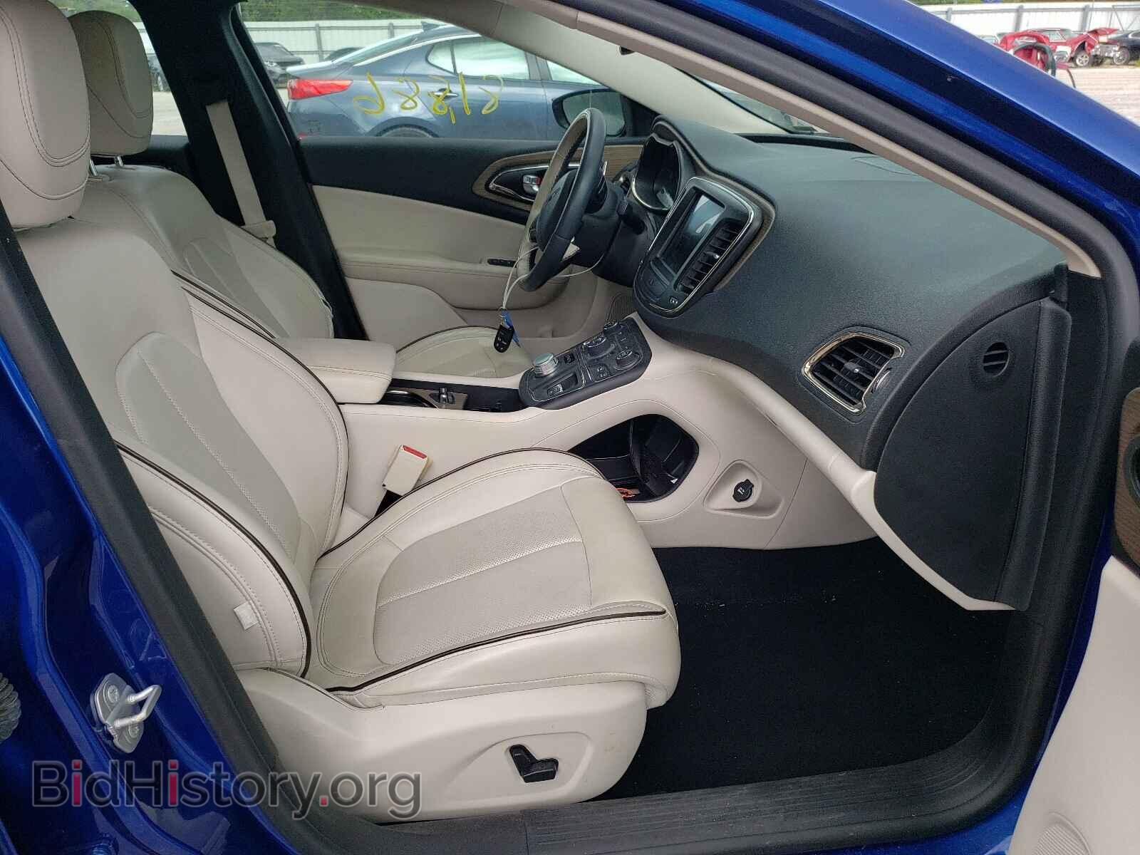 2016 CHRYSLER 200 - VIN: 1C3CCCCG4GN122926 - Фото 5