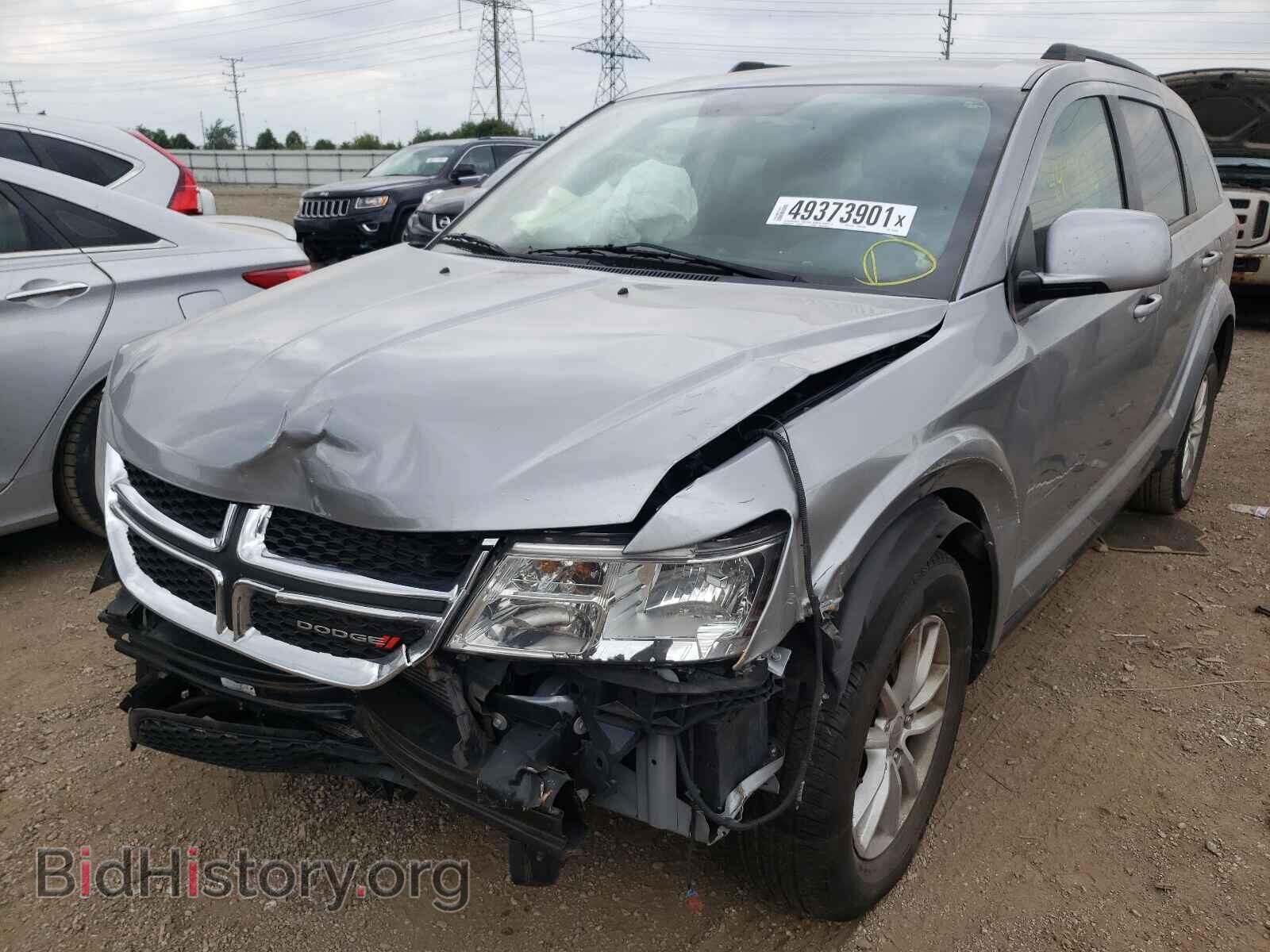 2017 DODGE JOURNEY - VIN: 3C4PDCBG2HT602430 - Фото 2