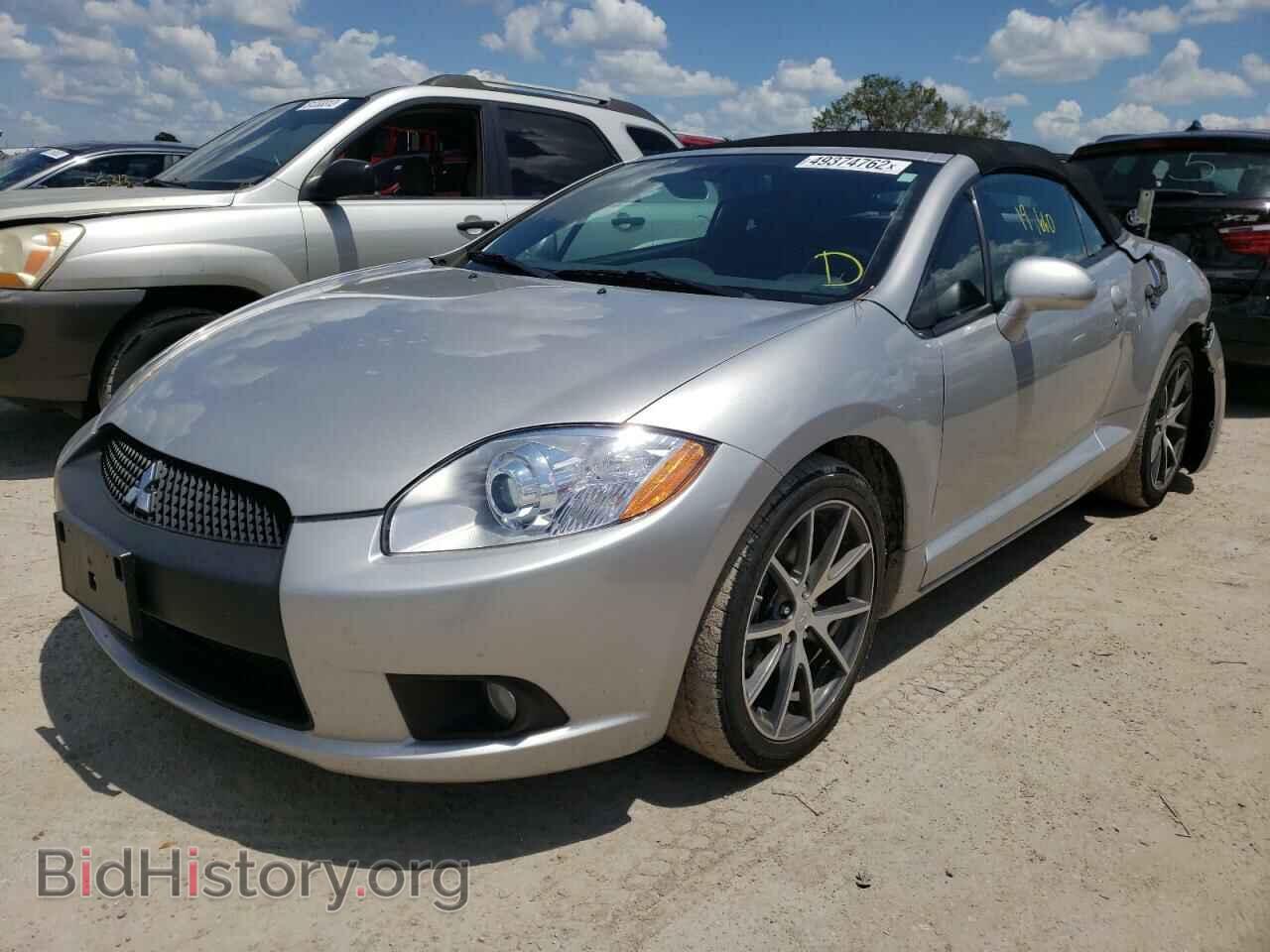 2012 MITSUBISHI ECLIPSE - VIN: 4A37L5EF4CE001348 - Фото 2