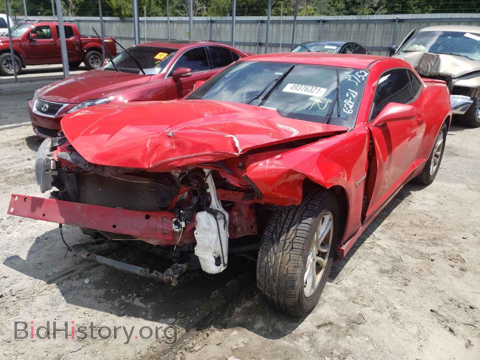 2014 CHEVROLET CAMARO - VIN: 2G1FA1E32E9313752 - Фото 2