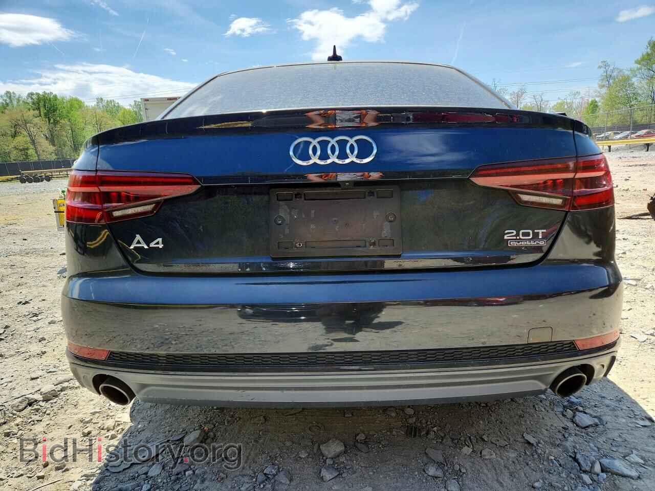 2018 AUDI A4 - VIN: WAUDNAF46JA077712 - Photo 6
