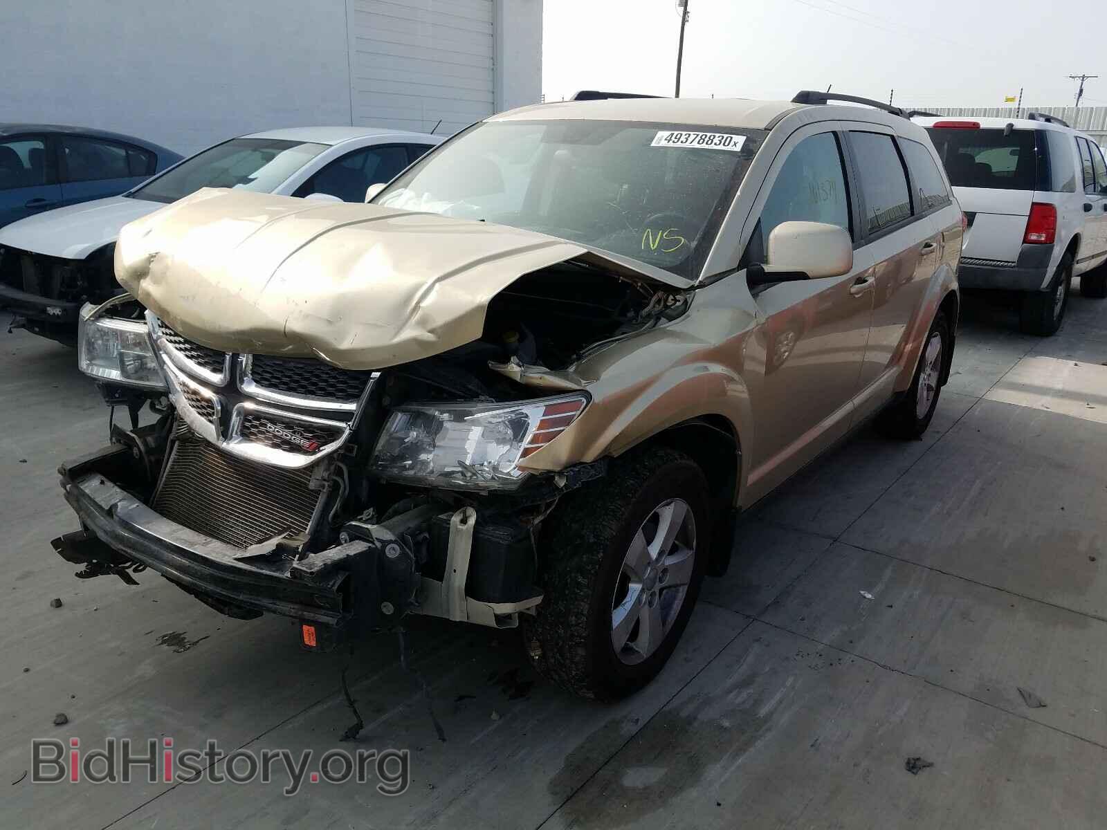 2011 DODGE JOURNEY - VIN: 3D4PH1FG0BT552950 - Фото 2