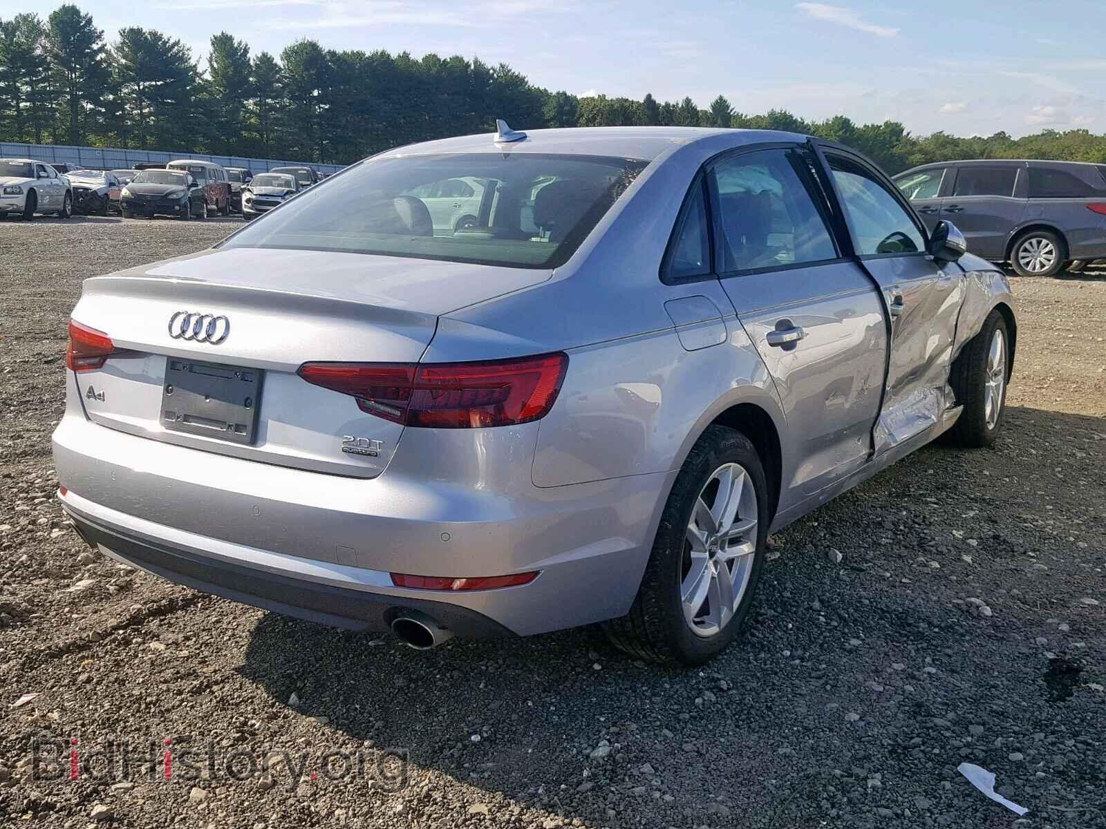 2017 AUDI A4 - VIN: WAUANAF44HN013013 - Фото 4