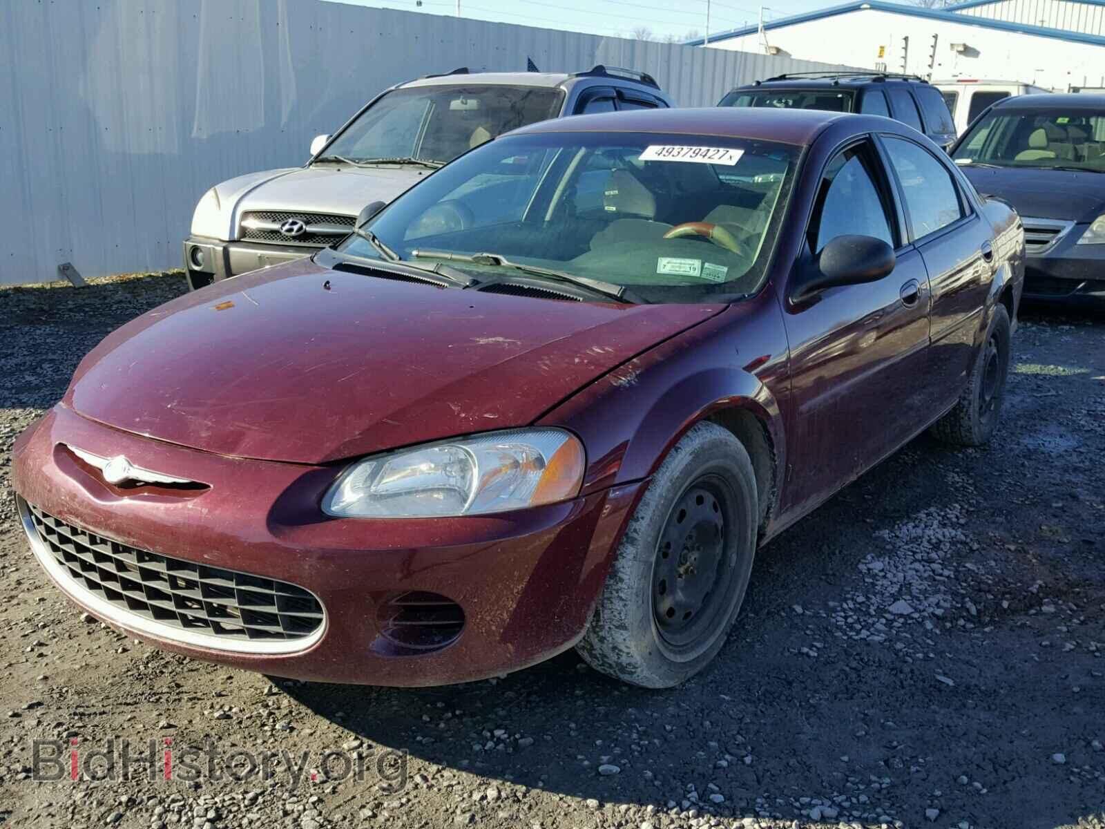 2002 CHRYSLER SEBRING - VIN: 1C3EL46X82N116243 - Фото 2