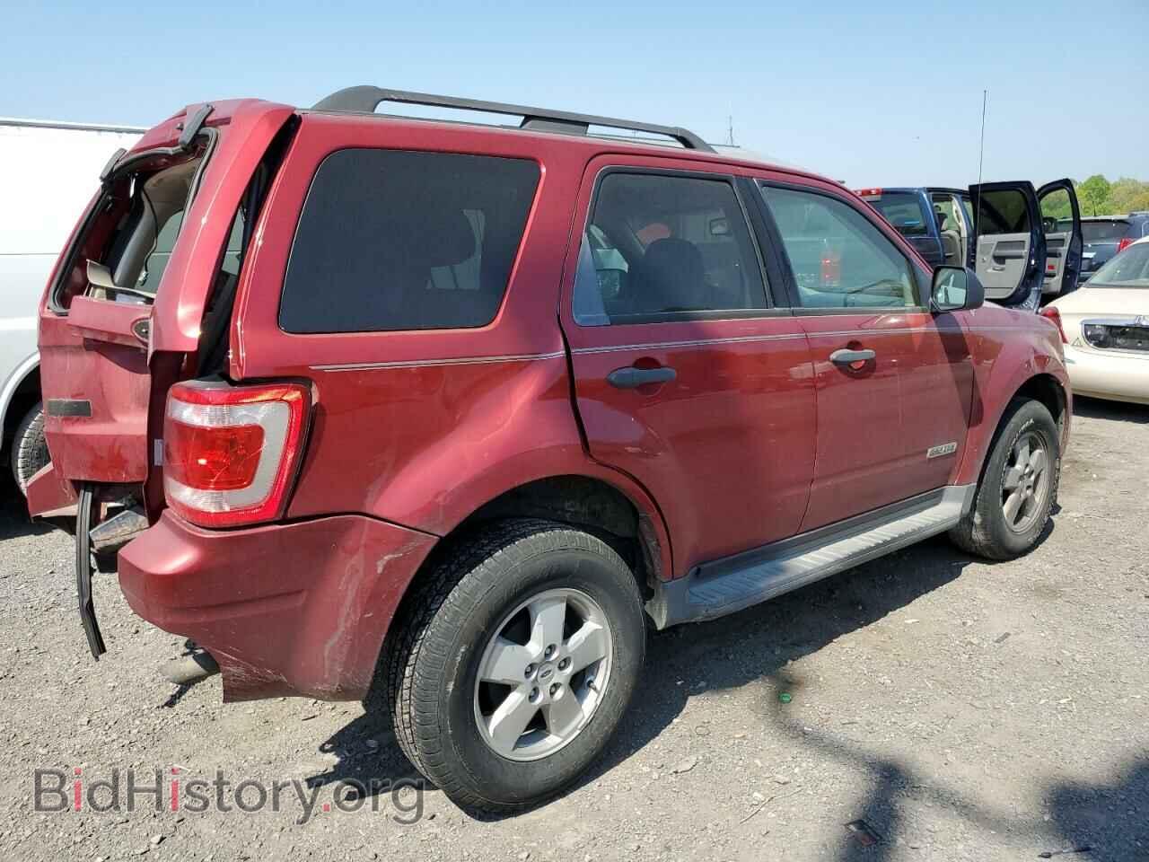 2008 FORD ESCAPE - VIN: 1FMCU93158KE63399 - Фото 3