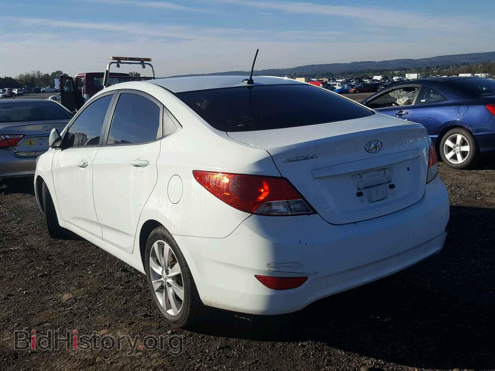 2013 HYUNDAI ACCENT - VIN: KMHCU4AE7DU461161 - Фото 3