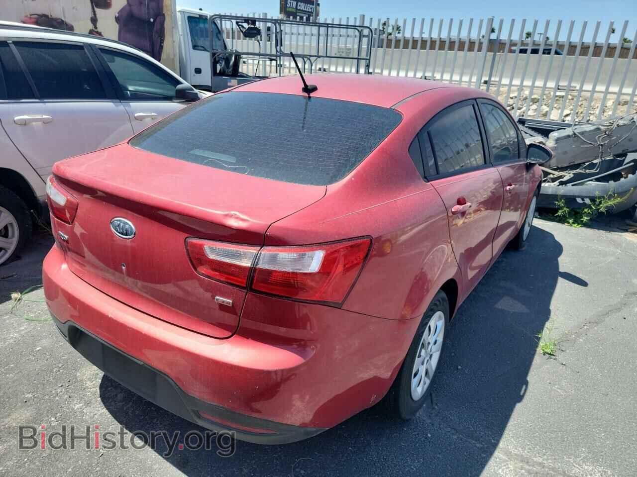2012 KIA RIO - VIN: KNADM4A32C6077988 - Фото 4